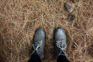 Shoes tracking steps and workout data