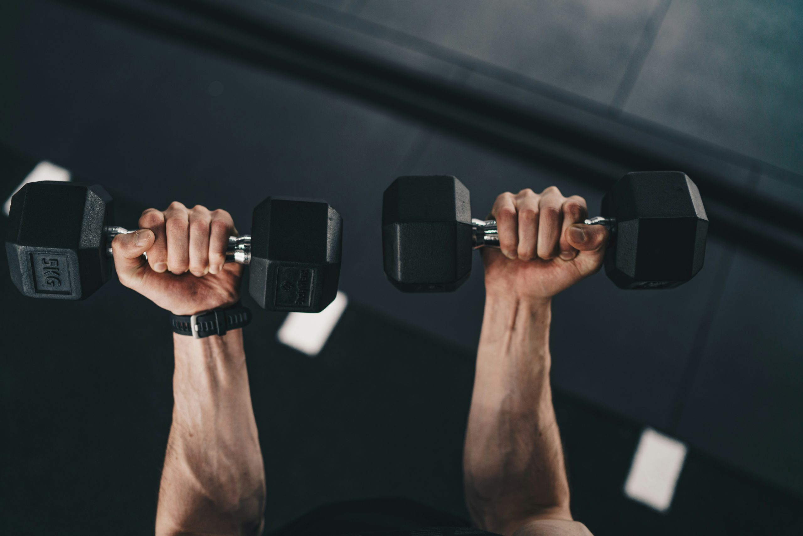 Scales tracking nutrition and fitness goals